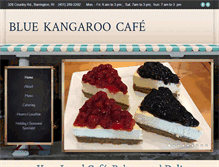 Tablet Screenshot of bluekangaroori.com